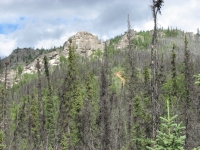 Trail up to Angel Rocks